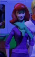 Daphne in "A Scooby Friday". You can also see Shaggy in the window on the car next to her.