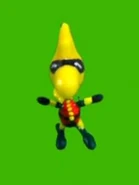 Woodstock as Robin in "Misery, My Sweet Babbo".