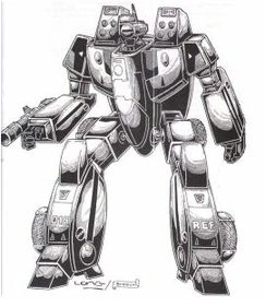 LRV-558 Veritech Car