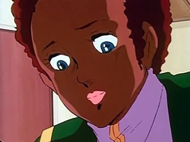 Claudia looks lower right