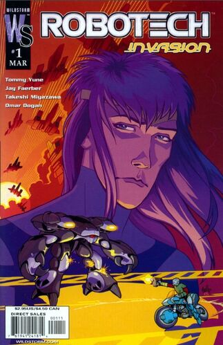 Robotech Invasion 1 alt cover