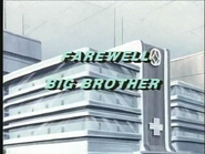 18: "Farewell, Big Brother"