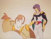 Animation cell of Cabell and Rem