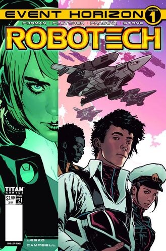 Robotech 21 cover event horizon