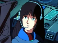 Marlene at her station