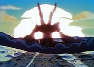 In its resting place