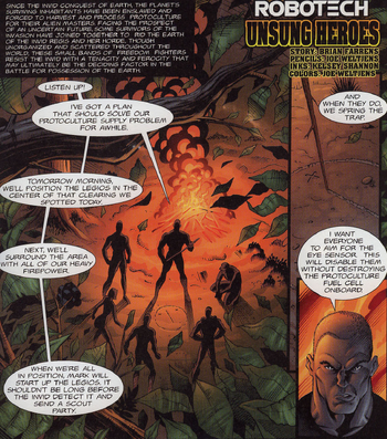 Unsung heroes graphic novel