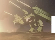 Early animation animatics more clearly show the Destroid in .