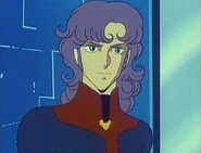 In his Bioroid Pilot uniform