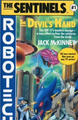 The Devils Hand Novel Cover