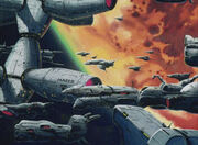 Mars Division in orbit