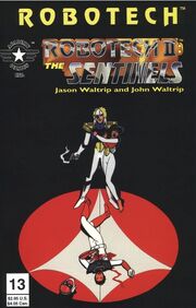 The final issue of  left on the twist reveal of  as the mysterious figure who had appeared in various issues. It was Academy's last comic. Years later,  would begin where it had left off.