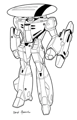 VEF 1 Electronic Warfare Valkyrie Battloid