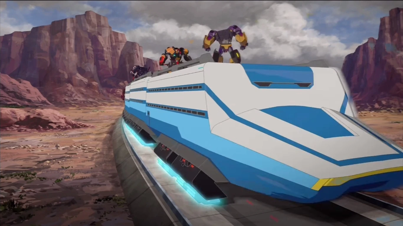 Railroad Rage | Transformers: Robots in 