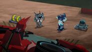 Sideswipe, Steeljaw and Soundwave