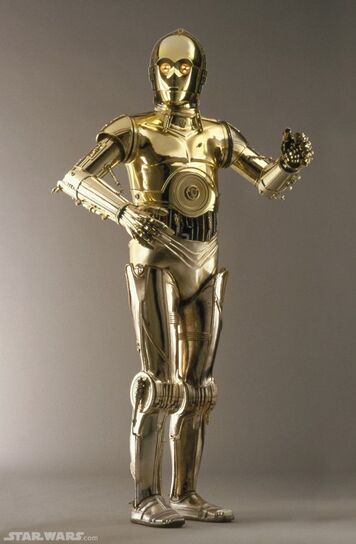 Golden robot star wars 2025