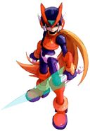 Zero's redesign for Megaman Zero