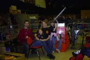 The Kat 3 team during an event in 2003