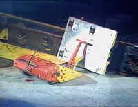 The two robots meet for the first time.