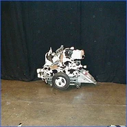 Side view of Mad Cow in the pits