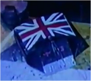 Plunderbird 5 with a Union Jack in Extreme Warriors Season 1