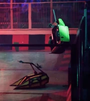 Overdozer is tossed into the air