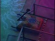 Skarab with the side arms used for Snooker