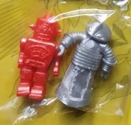 The stretchy robot toys