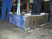 Horus in the pits at the 2003 Dutch Robot Games