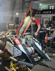 TR4 in the pits at Extreme Robots in July 2024