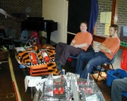 Tiger Shark in the pits at Robot Fayre 2001