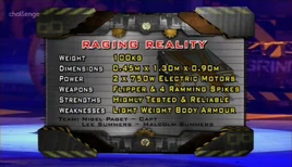 Raging reality ext2 stats