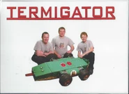 Termigator's team (Paul Kitchener, Shaun Wilson (captain) and Darren Kimber)