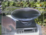 The cassette deck/loudspeaker for Wizard's on-board audio