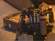 Refbot extinguishes Small Torque's internal fire