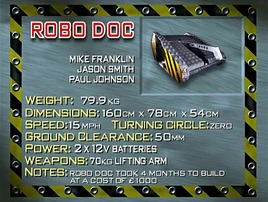 Robodoc stats