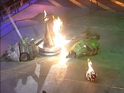 Matilda and Sergeant Bash attack the immobile Wizard