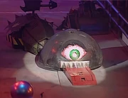 Recyclopse escapes the House Robots