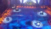 Four robots prepare for a first-round melee in Series 7 ()