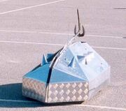 The Steel Avenger's Series 3 appearance, with the pickaxe