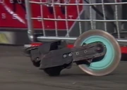 The Master's saw drags itself across the arena