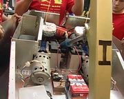 The insides of Gravedigger in Series 4