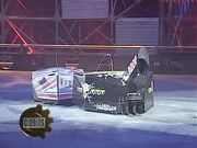 Haardvark comes to a stop in the remaining seconds