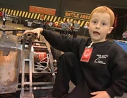 Joe Watts with Bigger Brother