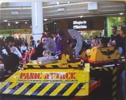 Panic Attack in the pits with Plunderbird 4 at a Robot Zone event