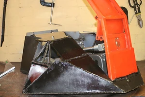 Rybot before being completed