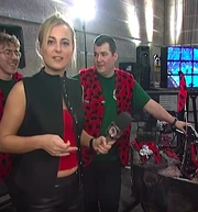 A rare miss: No one laughs at Byrne's "Philippa over" joke