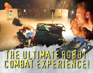 A promotional poster for Robogeddon