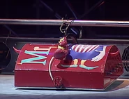 Mr Punch in the arena