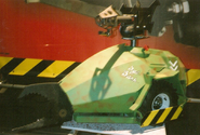 A replica model of Sgt. Bash used for display